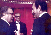 The Shah of Iran, Secretary Henry Kissinger and Ambassador Ardeshir Zahedi, 07/24/1973